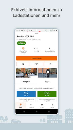 ChargePoint Screenshot