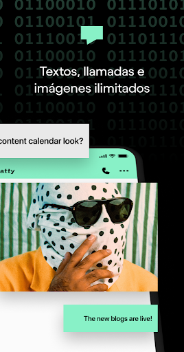 Captura de pantalla de Burner - Número de teléfono
