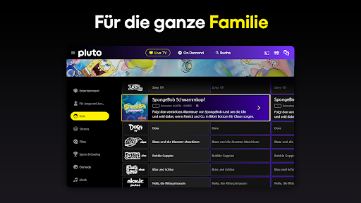 PlutoTV: Kostenlos Filme/TV Screenshot