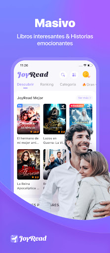 Captura de pantalla de JoyRead-Novelas e historias