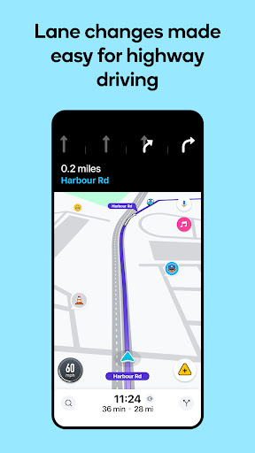 Captura de pantalla de Waze Navegación y Tráfico