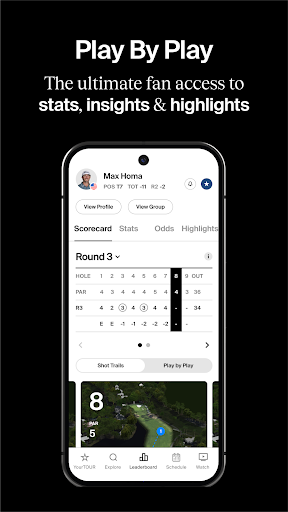 Captura de pantalla de PGA TOUR