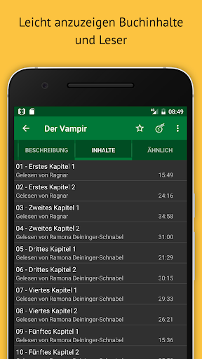 LibriVox Hörbücher Screenshot