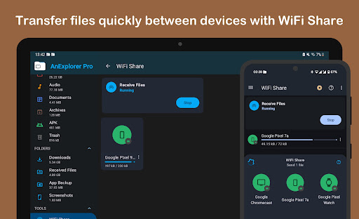 Captura de pantalla de AnExplorer Pro File Manager