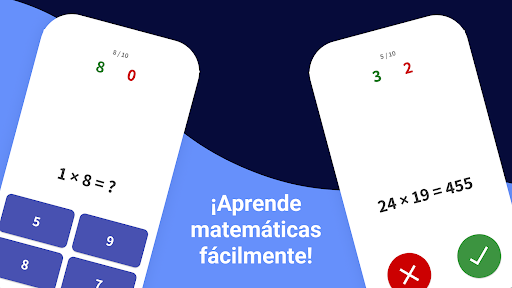 Captura de pantalla de Tabla de multiplicar prácticas