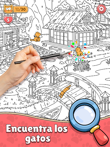 Captura de pantalla de Find The Cat - Spot It!