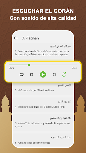 Captura de pantalla de Corán Sagrado - Viaje