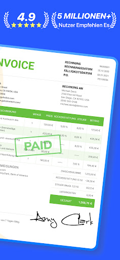 Rechnung App, Invoice Maker Screenshot