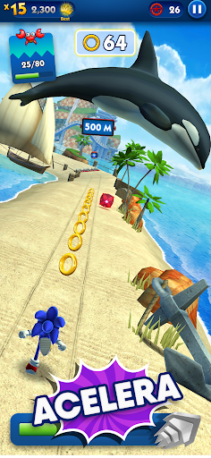 Captura de pantalla de Sonic Dash Run