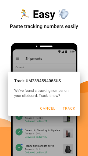 AfterShip Package Tracker screenshot