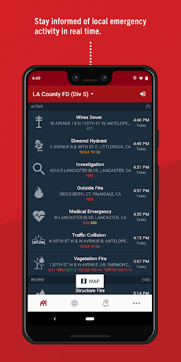 Captura de pantalla de PulsePoint Respond