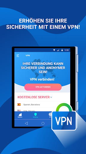 Cleaner Speicher reinigen VPN Screenshot