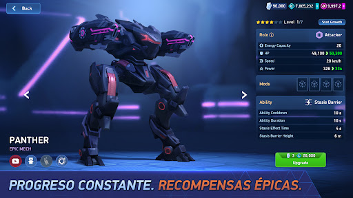 Captura de pantalla de Mech Arena