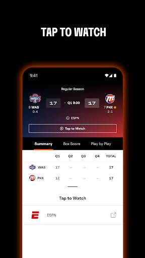 WNBA - Live Games & Scores Screenshot
