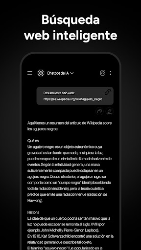 Captura de pantalla de IA Chatbot en Español – Genie