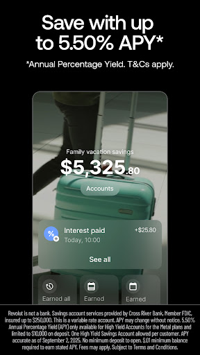 Captura de pantalla de Revolut: Spend, Save, Trade