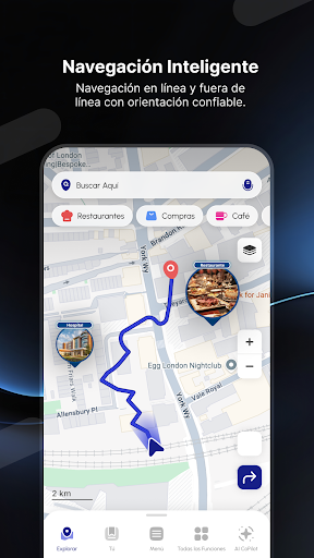 Captura de pantalla de Radar GO-X: HUD, GPS, Mapas