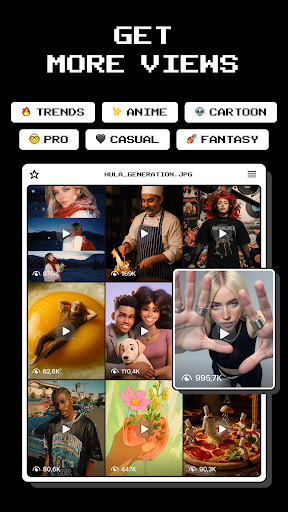 Hula - AI Video Generator screenshot