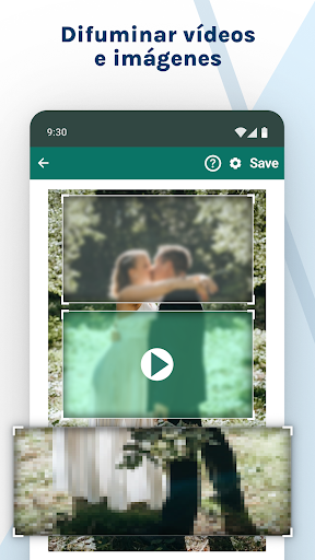 Captura de pantalla de Desenfoque de vídeo e imagen
