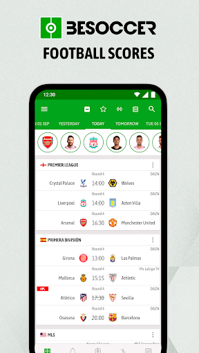 BeSoccer: Fußball Ergebnisse Screenshot