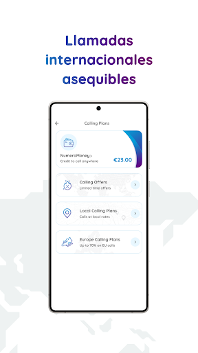 Captura de pantalla de Número eSIM: Números y datos