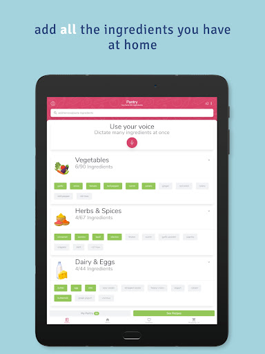 SuperCook - Recipe Generator screenshot