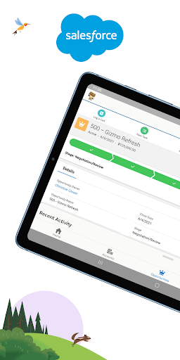 Captura de pantalla de Salesforce