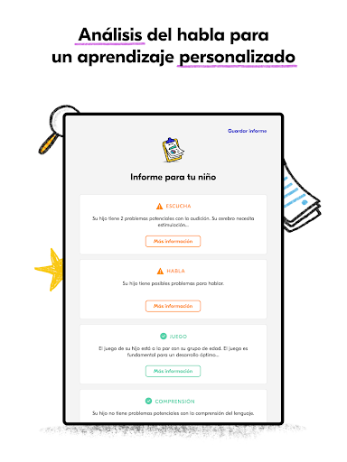 Captura de pantalla de Speech Blubs: Logopedia