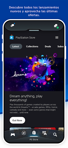 Captura de pantalla de PlayStation App