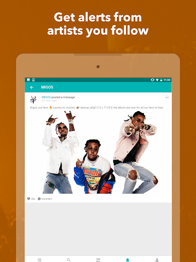 Bandsintown Concerts screenshot
