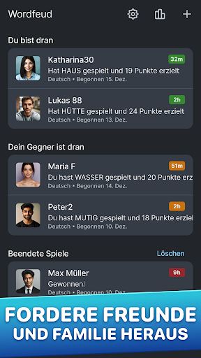 Wordfeud Premium Screenshot
