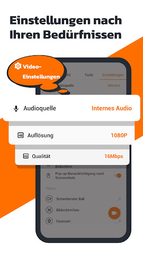 Bildschirmrekorder Videomacher Screenshot