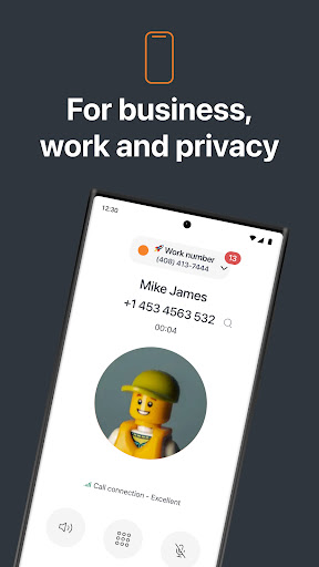 Captura de pantalla de Phoner: Second Phone Number