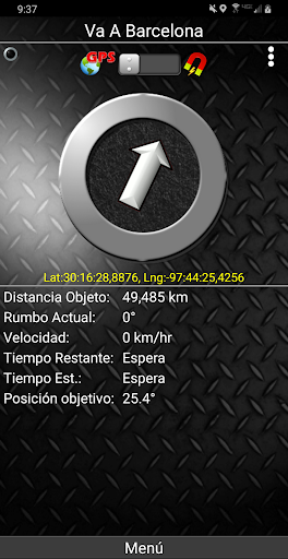 Captura de pantalla de GPS Waypoints Navigator