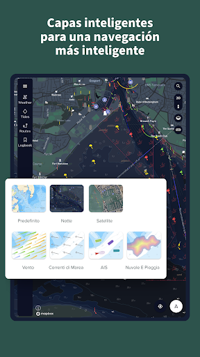Captura de pantalla de Savvy Navvy: GPS Nautico