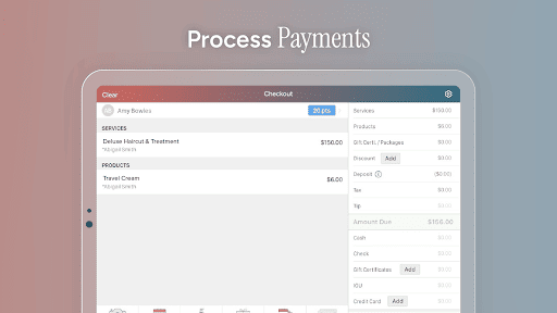 Vagaro Pro screenshot