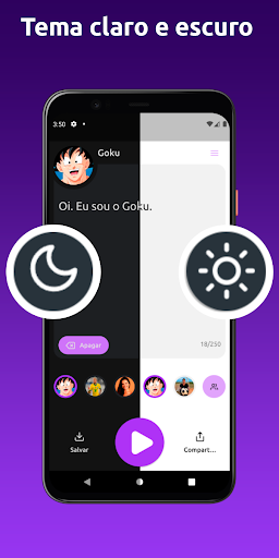 Captura de pantalla de Vozes Clonadas
