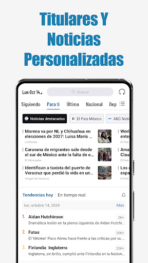 Captura de pantalla de Noticias Locales