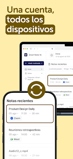 Captura de pantalla de Smart Noter - Notas con IA