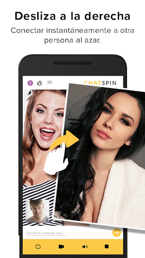 Captura de pantalla de Chatspin: Chat video Al Azar