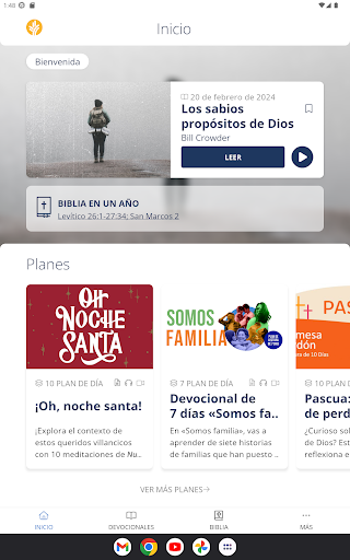 Captura de pantalla de Nuestro Pan Diario