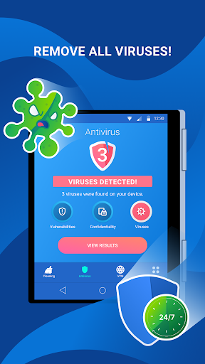 Cleaner Antivirus VPN Cleaner screenshot
