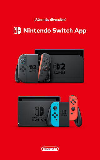 Captura de pantalla de Nintendo Switch App