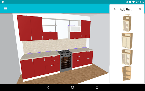 Captura de pantalla de Mi Cocina: Planificador 3D