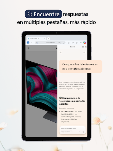 Captura de pantalla de Microsoft Edge