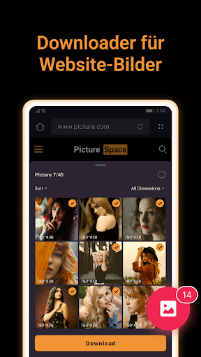 X-Downloader und Videoplayer Screenshot