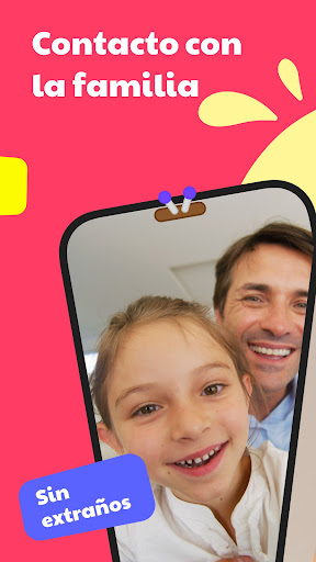 Captura de pantalla de JusTalk Kids Messenger