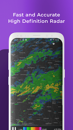 Captura de pantalla de MyRadar Weather Radar Pro