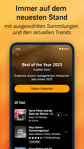 Audible - Hörbücher & Podcasts Screenshot