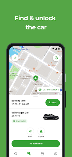 Zipcar Screenshot